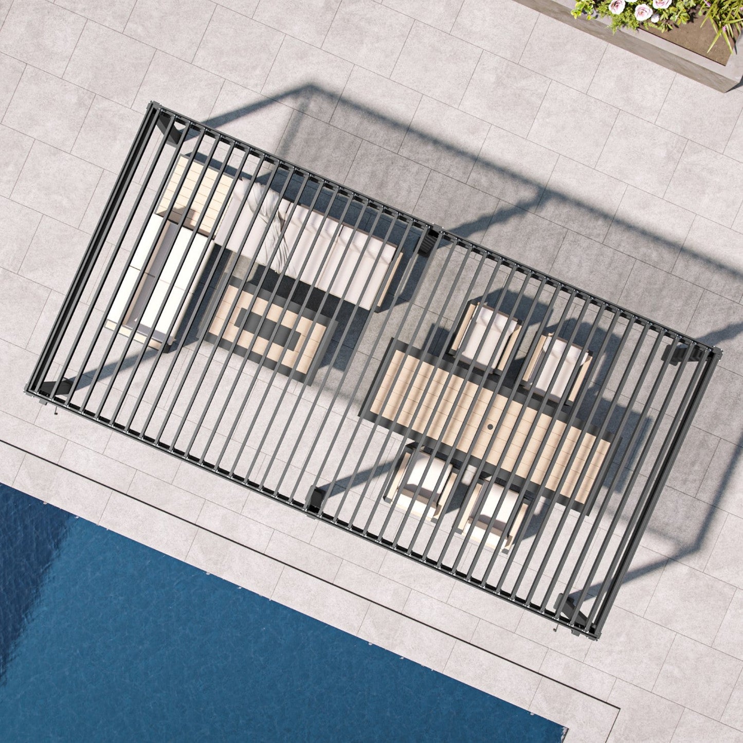 MIRADOR 111SR 10'x20' PERGOLA