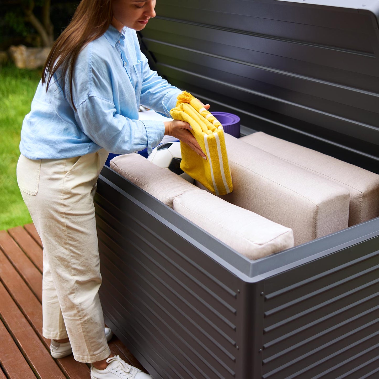 Life series - Deck box horizon - 205 US Gallon