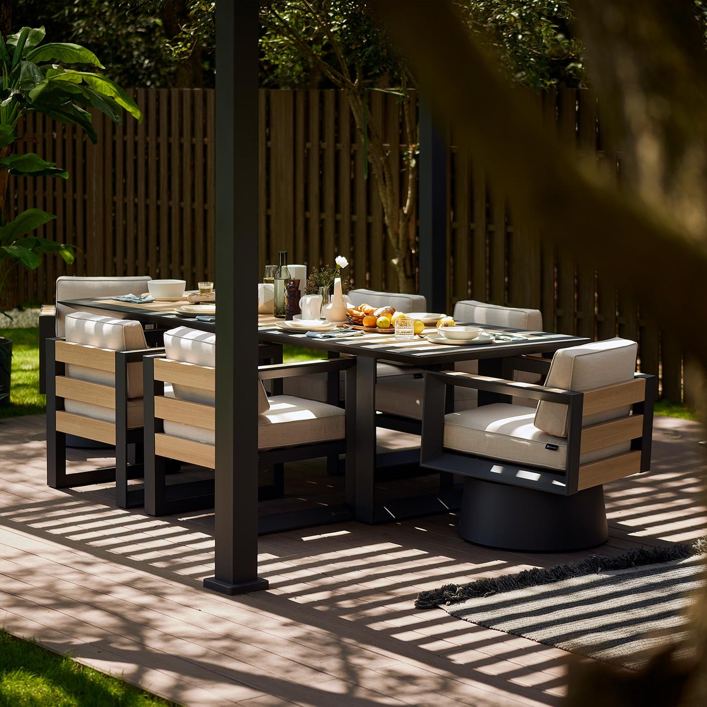 Sanibel Dining Set - 7-piece - Mirador Outdoor Furniture