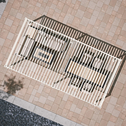 MIRADOR 80S 10'x20' LATTE PERGOLA