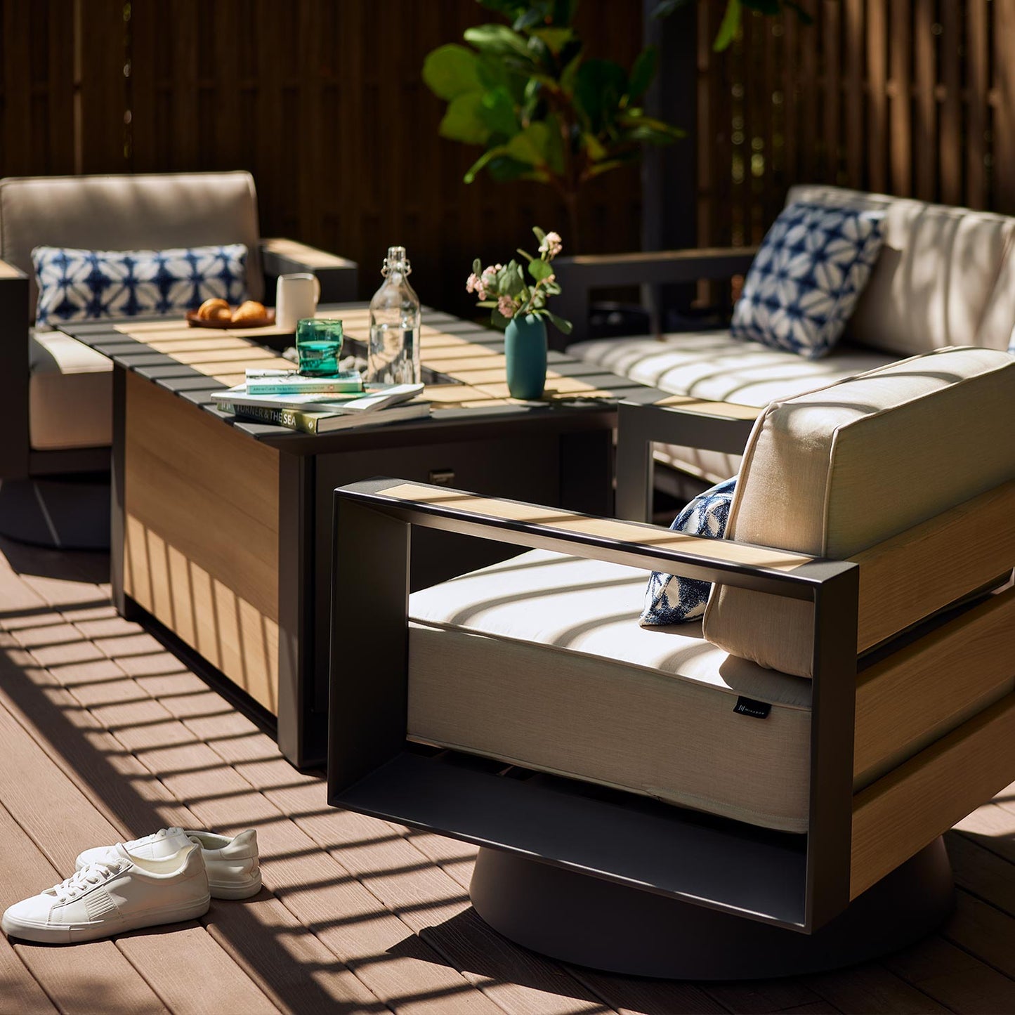 Sanibel Conversation Set - 4-piece - Mirador Outdoor Furniture
