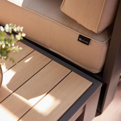 Bundle Sale - Modular Corner Sofa + 111DA 10'x13' Pergola
