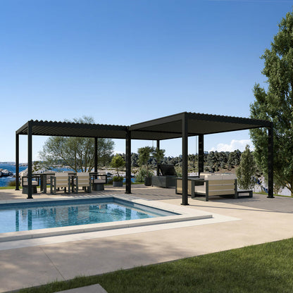 MIRADOR INFINITE 24'x24' (L) SHAPE PERGOLA