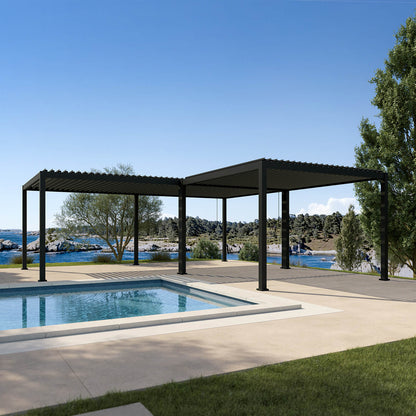 MIRADOR INFINITE 24'x24' (L) SHAPE PERGOLA